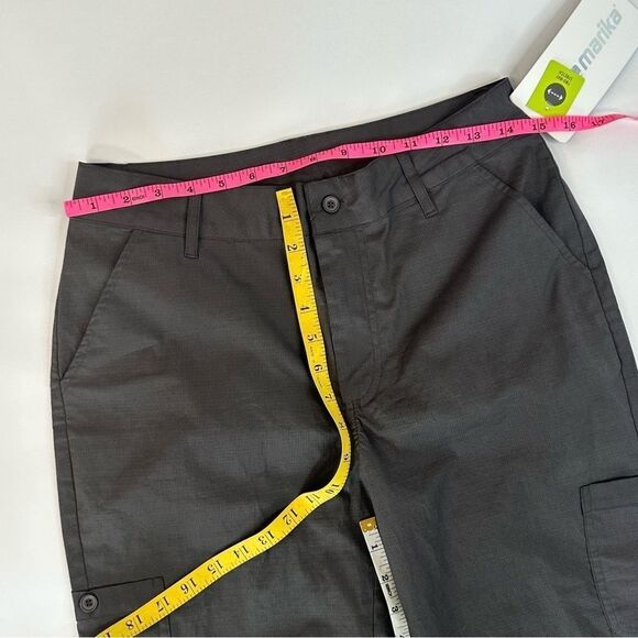 Marika Skylar Capri Pants in Forged Iron, Size S - Picture 2 of 11